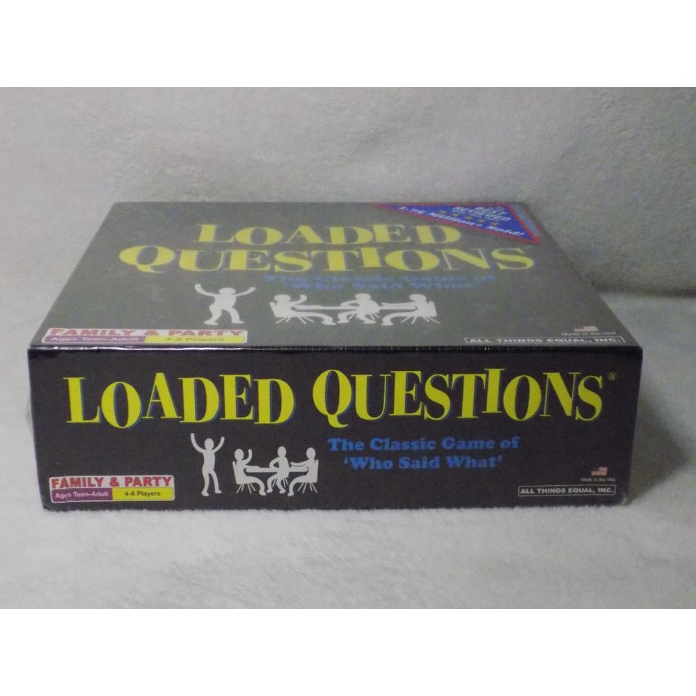 Loaded Questions Board Game Family and Party Edition NEW SEALED - Picture 4 of 4